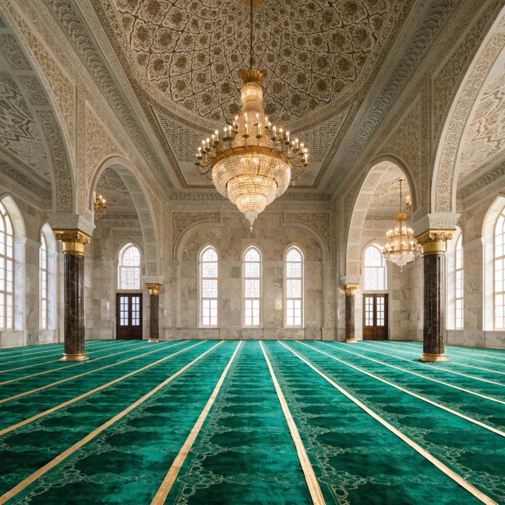 You are currently viewing Mosque Carpets Dubai – Premium Supply & Installation by Carpets Fiter